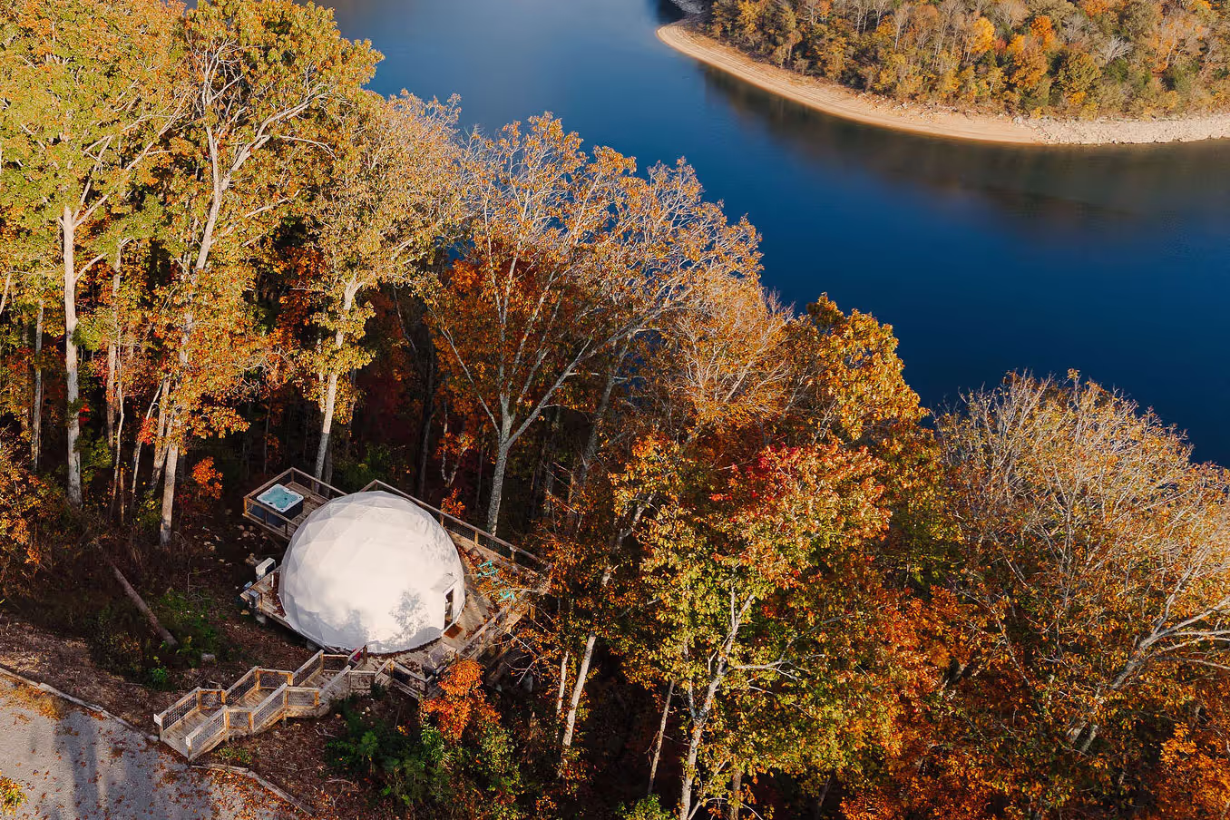 glamping at center hill lake tennessee