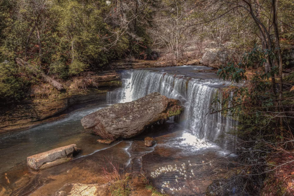 upper Greeter Falls Savage Gulf TN Edit