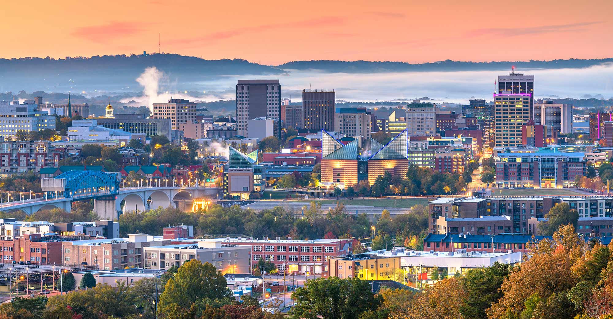 Chattanooga Tennessee Skyline